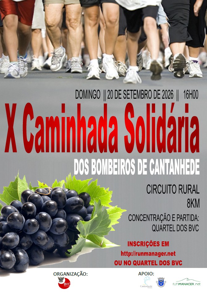 Caminhada Solidária dos Bombeiros de Cantanhede